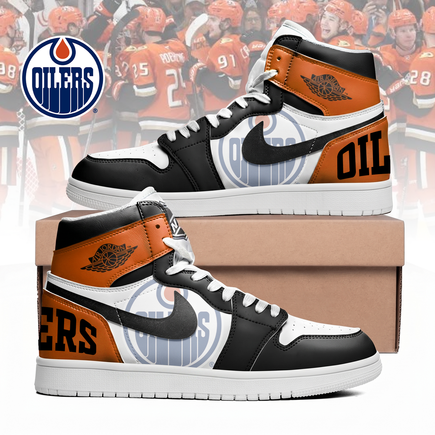 Premium EDM x NHL Teams High Top Sneakers DATND TANTD 090526