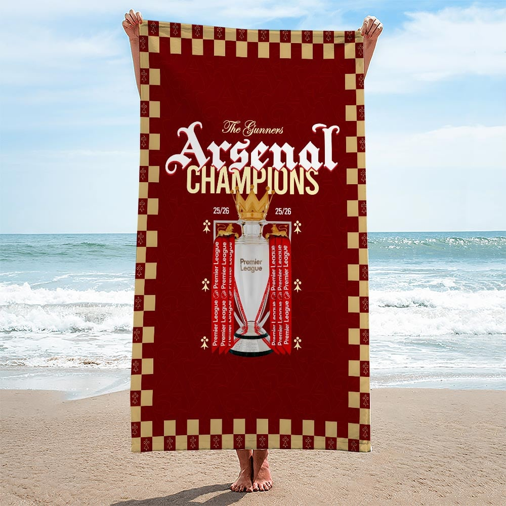 Premium EPL ARS Champions 25 - 26 Rectangle Beach V1 NMD CTKT