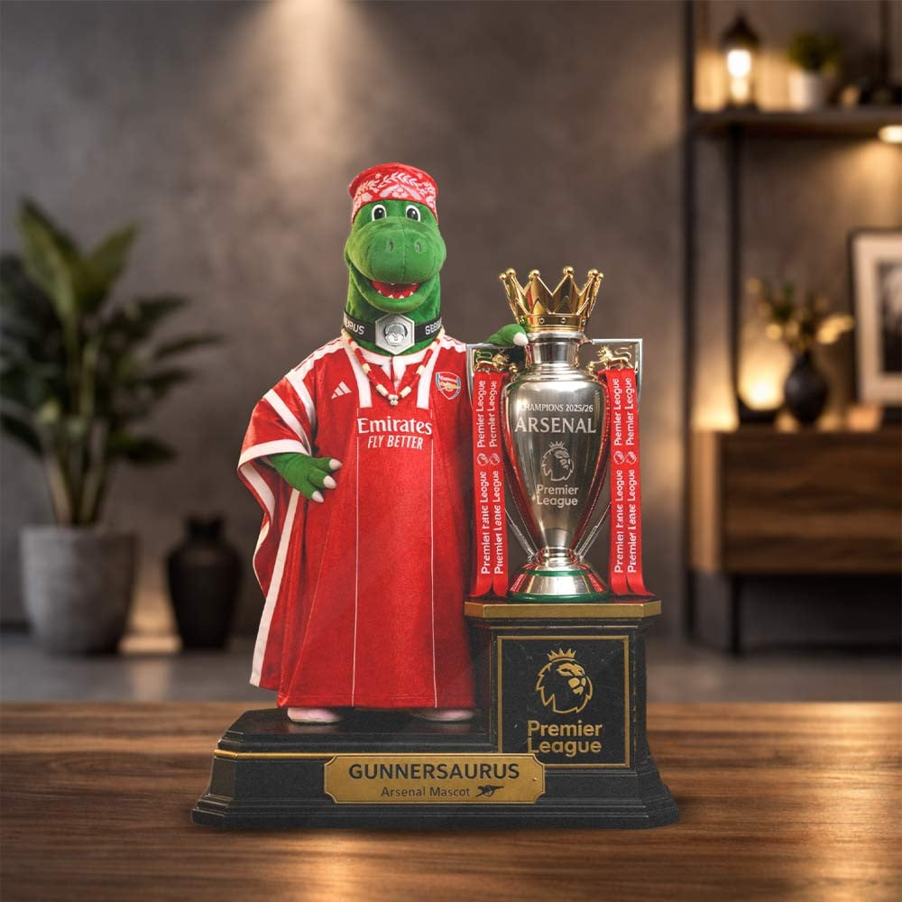 Premium EPL ARS Champions 25 - 26 Shape Plaque V3 NMD CTKT