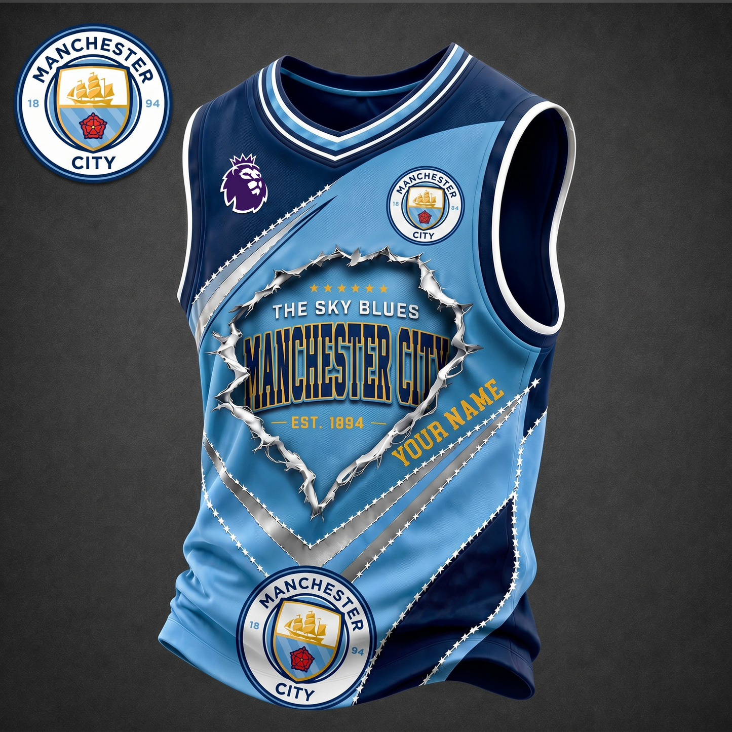 Premium EPL X MC Game Day V-neck Tank Top Shirt FOR SUMMER HOLIDAY NDT VHM 050626
