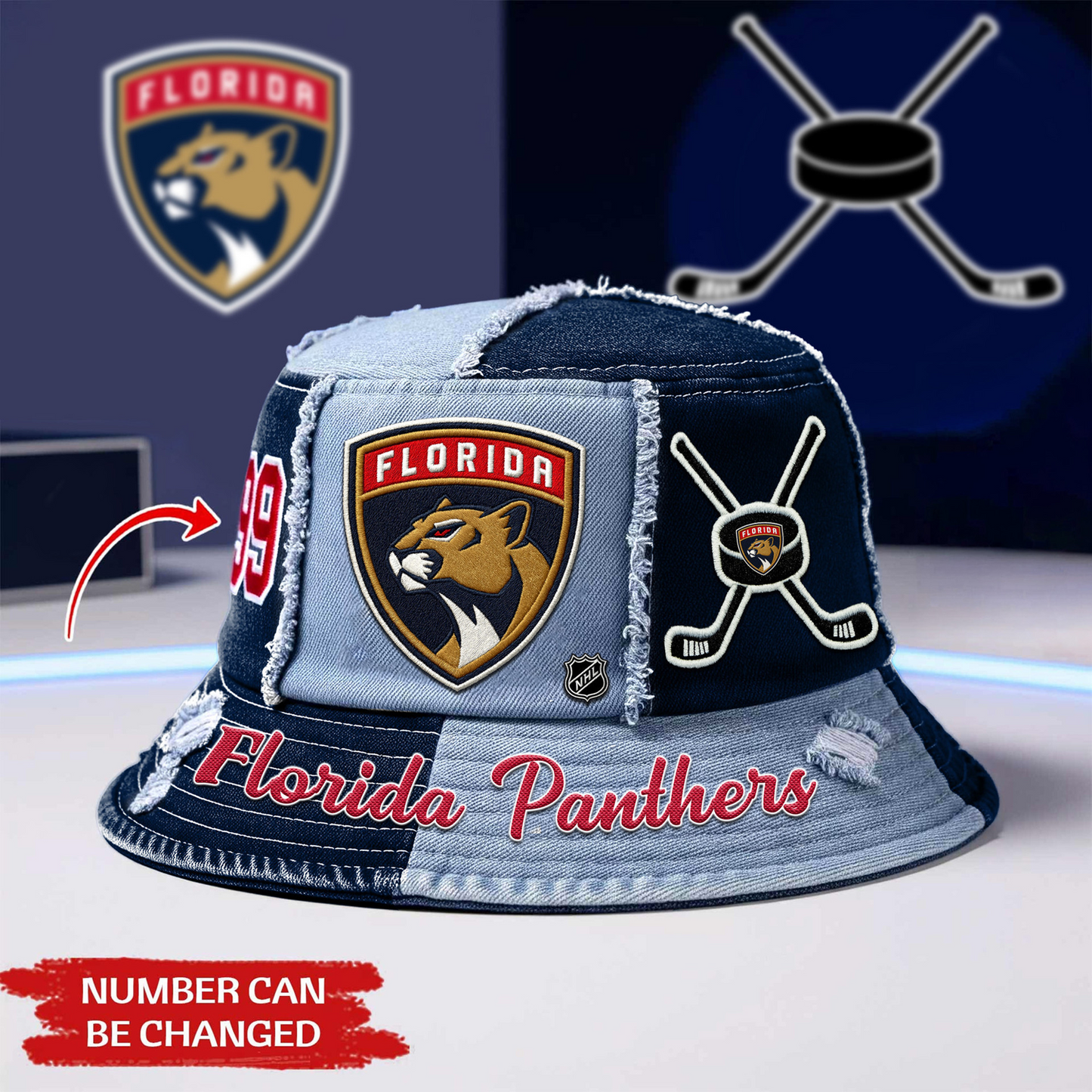 Premium FLA x NHL Bucket Hat DATND TANTD 080526