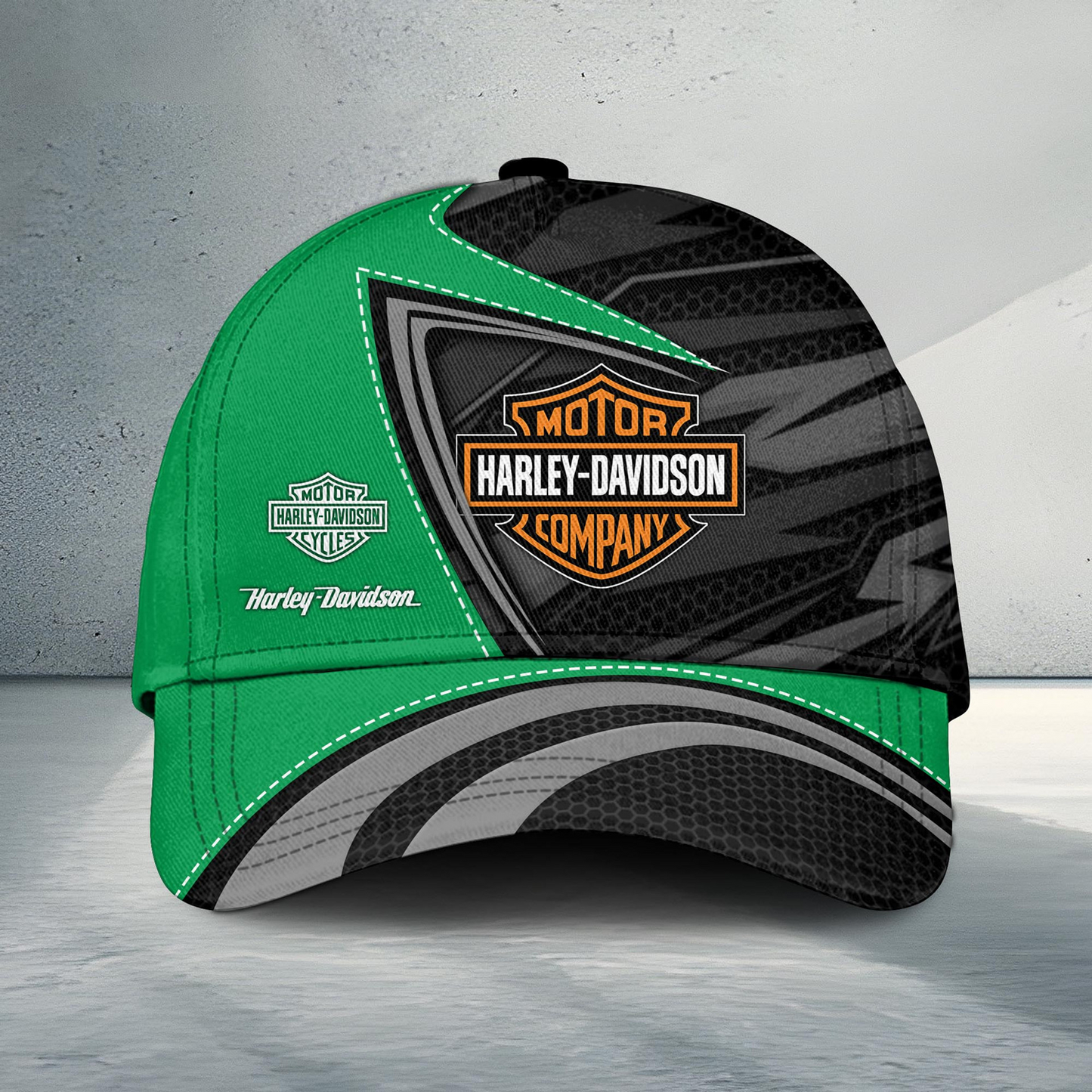 Premium HD Racing 3D Cap V1 DATND TANTD 290526 Green