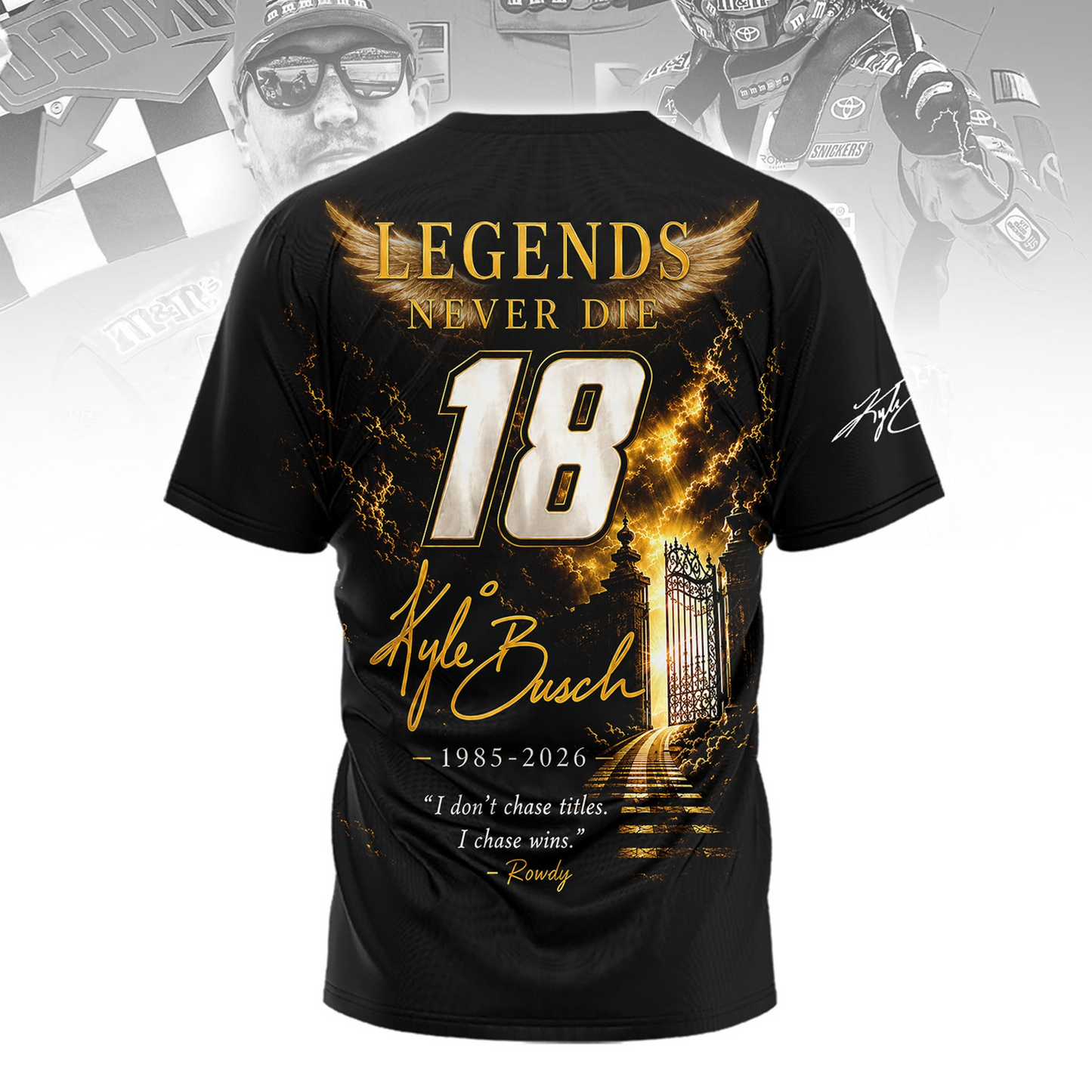 Premium Legendary Race Car Driver T - Shir V117 NMD CTKT