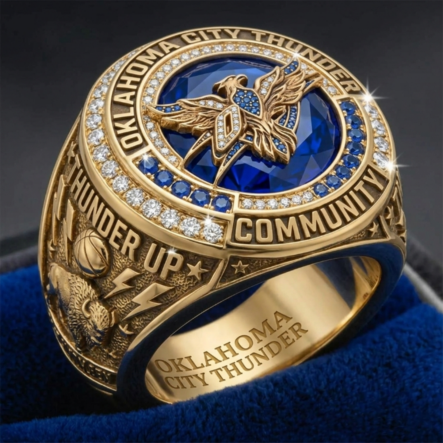 Premium NBA x OKC Ring DATND TANTD 230426