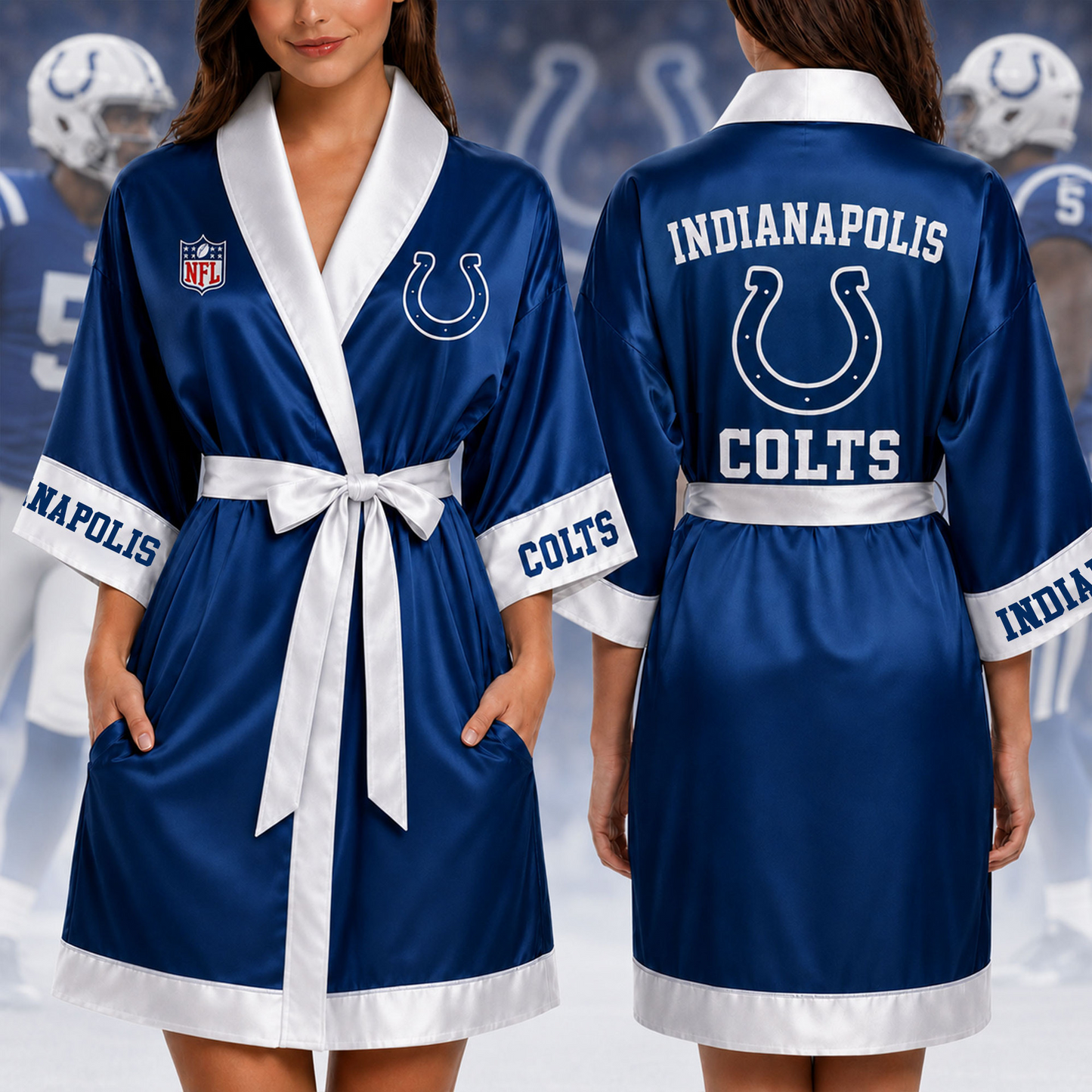 Premium NFL IND Game Day Bathrobe V1 NMD 190526 TTV