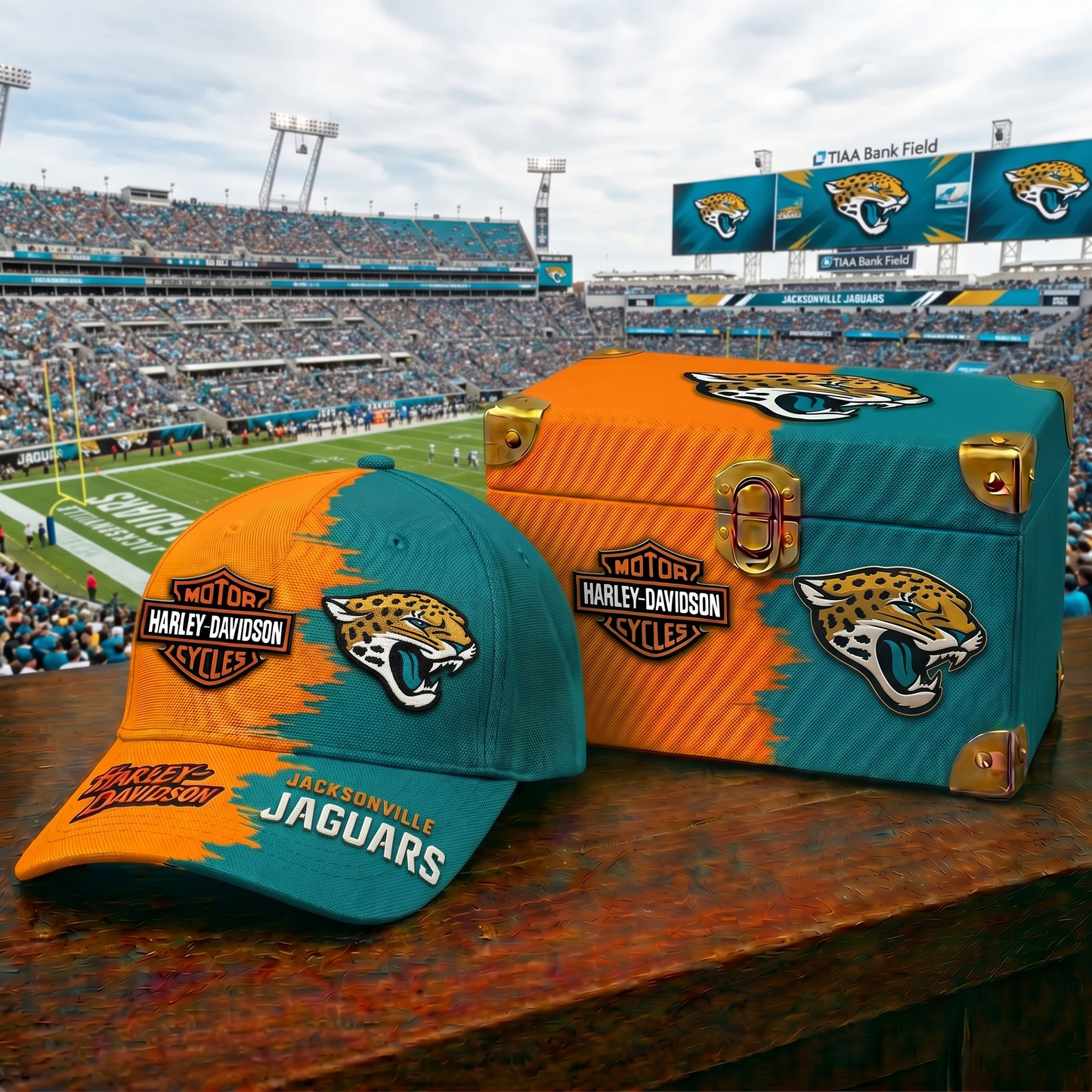 Premium NFL JAC x Harley-Davidson Classic Cap V37 NMD 160526 TTV
