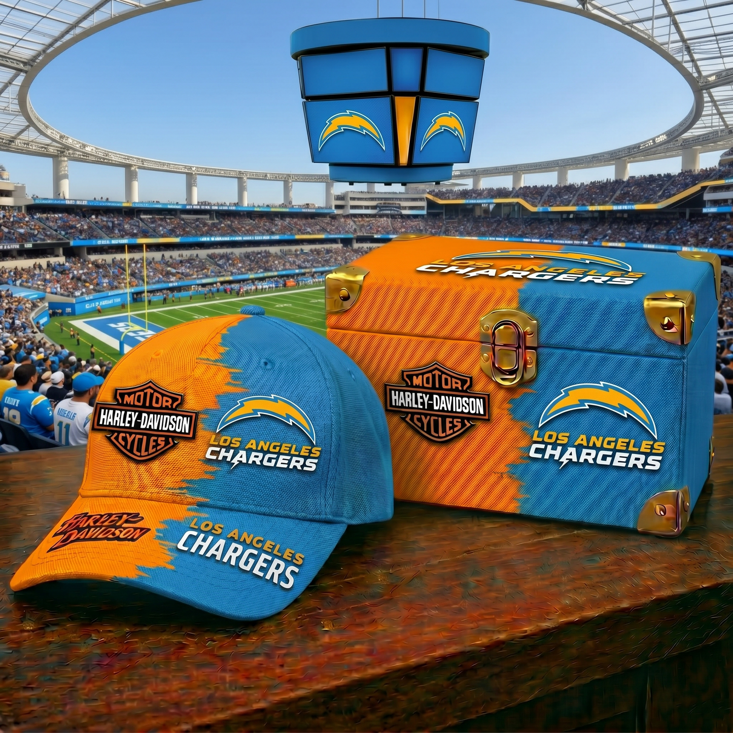 Premium NFL LAC x Harley-Davidson Classic Cap V37 NMD 160526 TTV