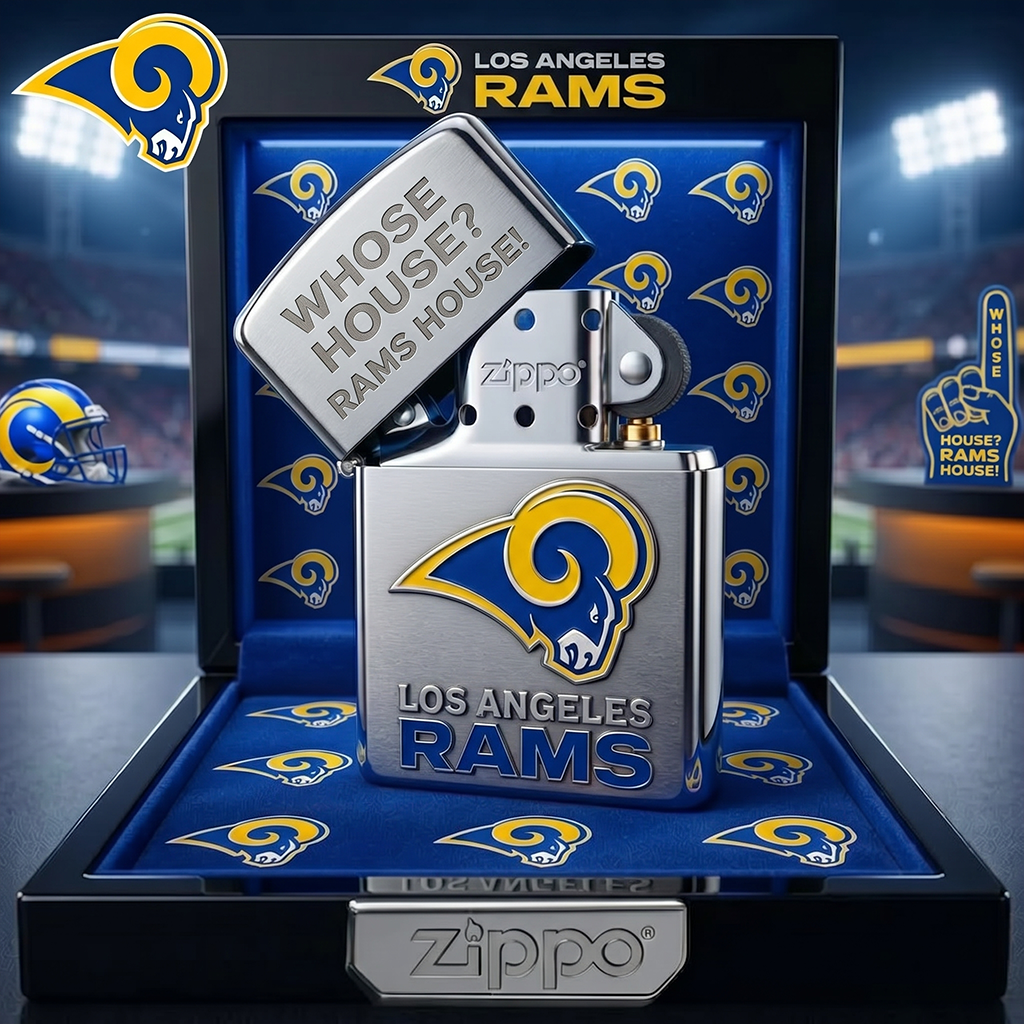 Premium NFL LAR Heritage Lighter Case V1 NMD 162526 TTV