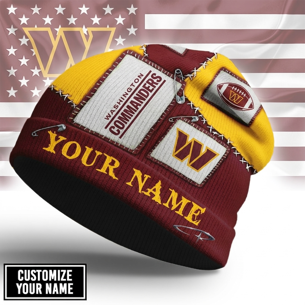 Premium NFL WC Heritage Patch Beanie Hat V3 NMD CTKT