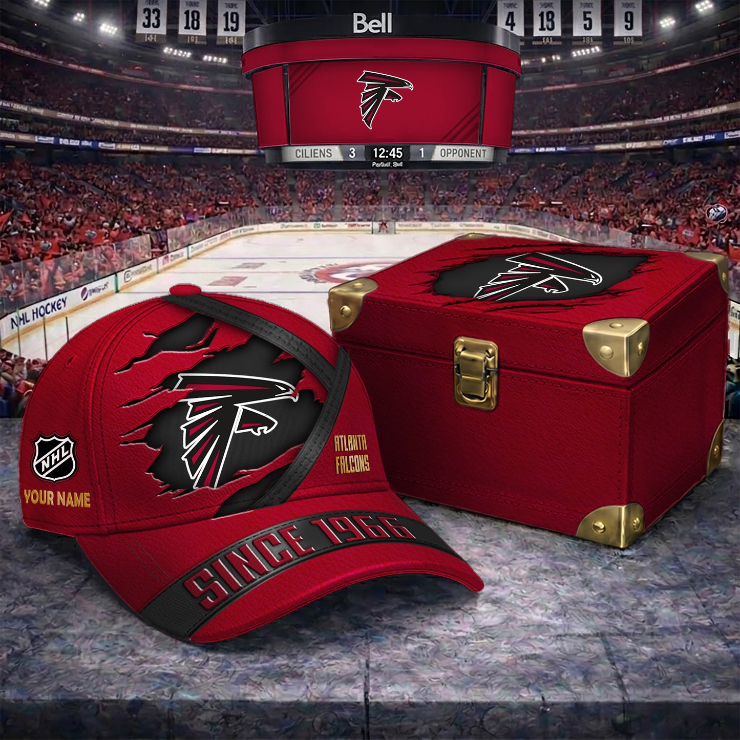 Premium NFL X AF CUSTOM NAME CRACK HAT NDT NTN 050526