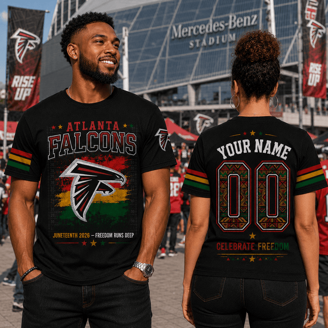 Premium NFL X AF Juneteenth 2026 Shirt Personalized Gift For Fan NDT VHM 090626