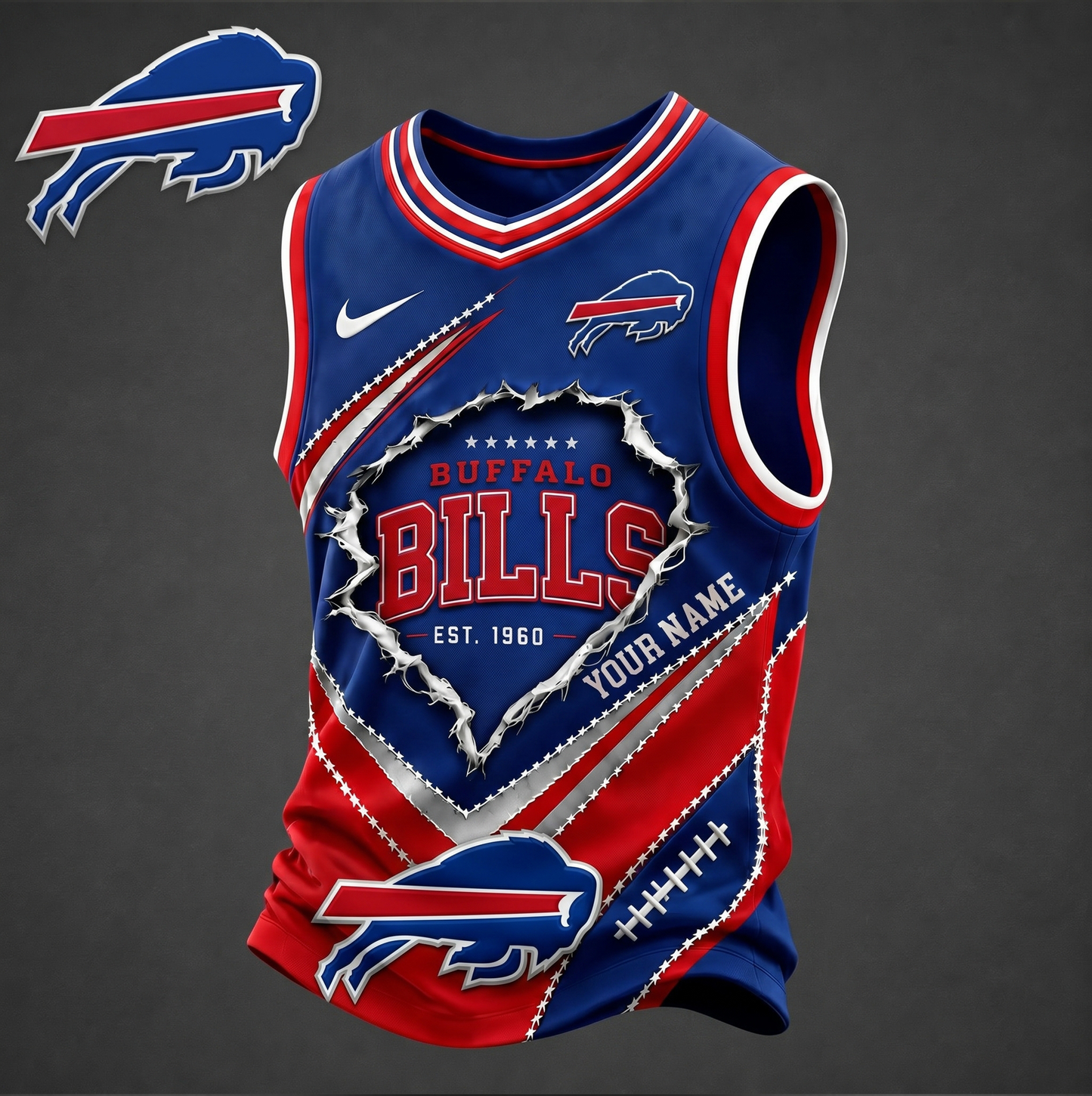 Premium NFL X BB Game Day V-neck Tank Top Shirt FOR SUMMER HOLIDAY NDT VHM 050626