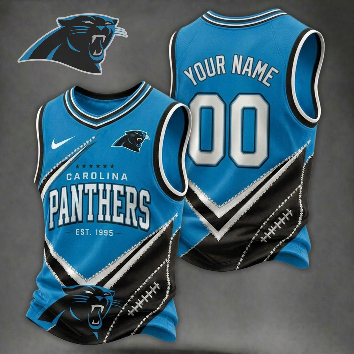 Premium NFL X CAR Game Day V-neck Tank Top Shirt V33 NDT NHM 080626