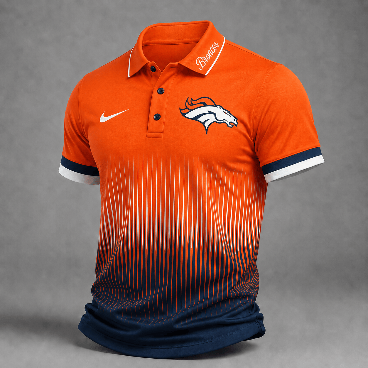 Premium NFL X DEN Performance Polo Shirt FOR SUMMER HOLIDAY 110626