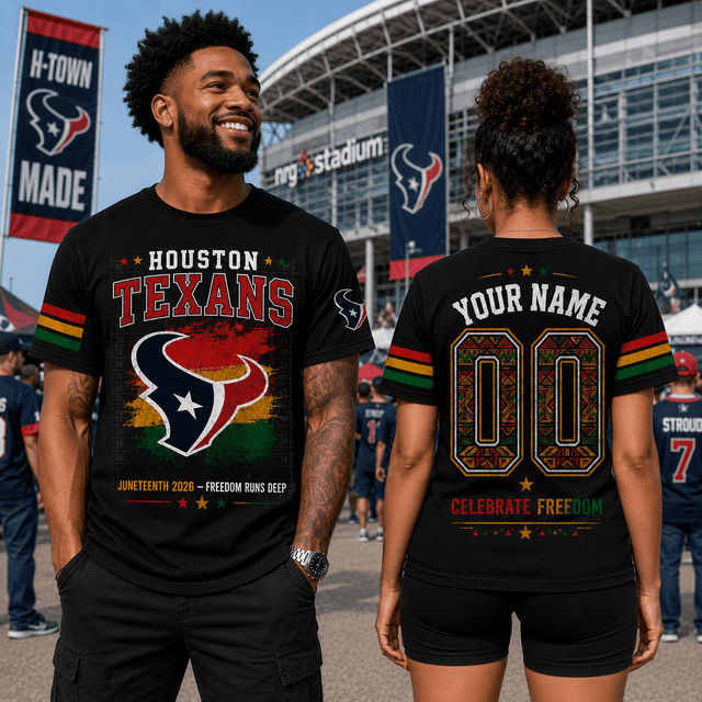 Premium NFL X HT Juneteenth 2026 Shirt Personalized Gift For Fan NDT VHM 090626