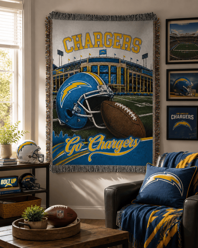 Premium NFL X LAC Woven Blanket Limited Edtions NDT LVH 300526