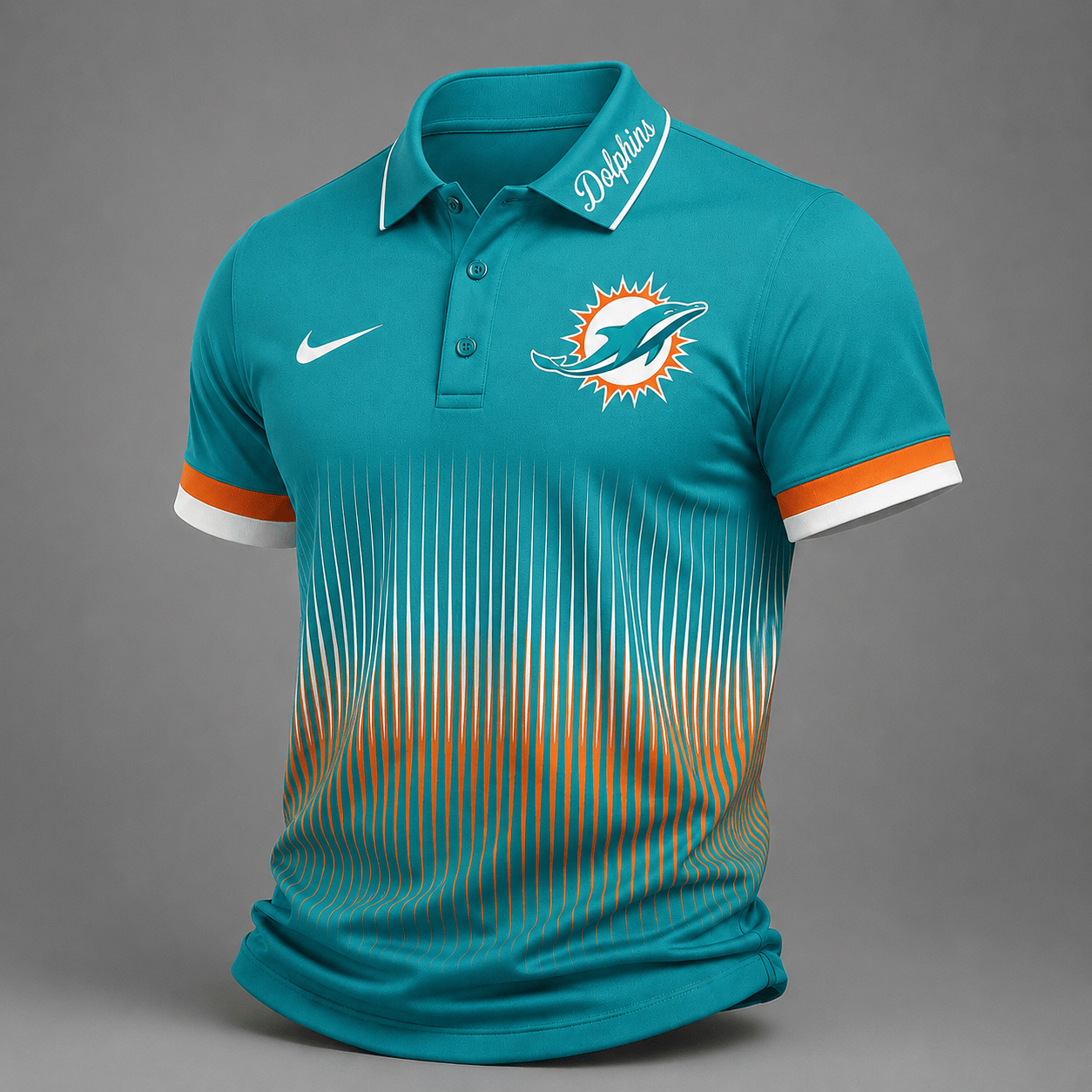 Premium NFL X MIA Performance Polo Shirt FOR SUMMER HOLIDAY 110626