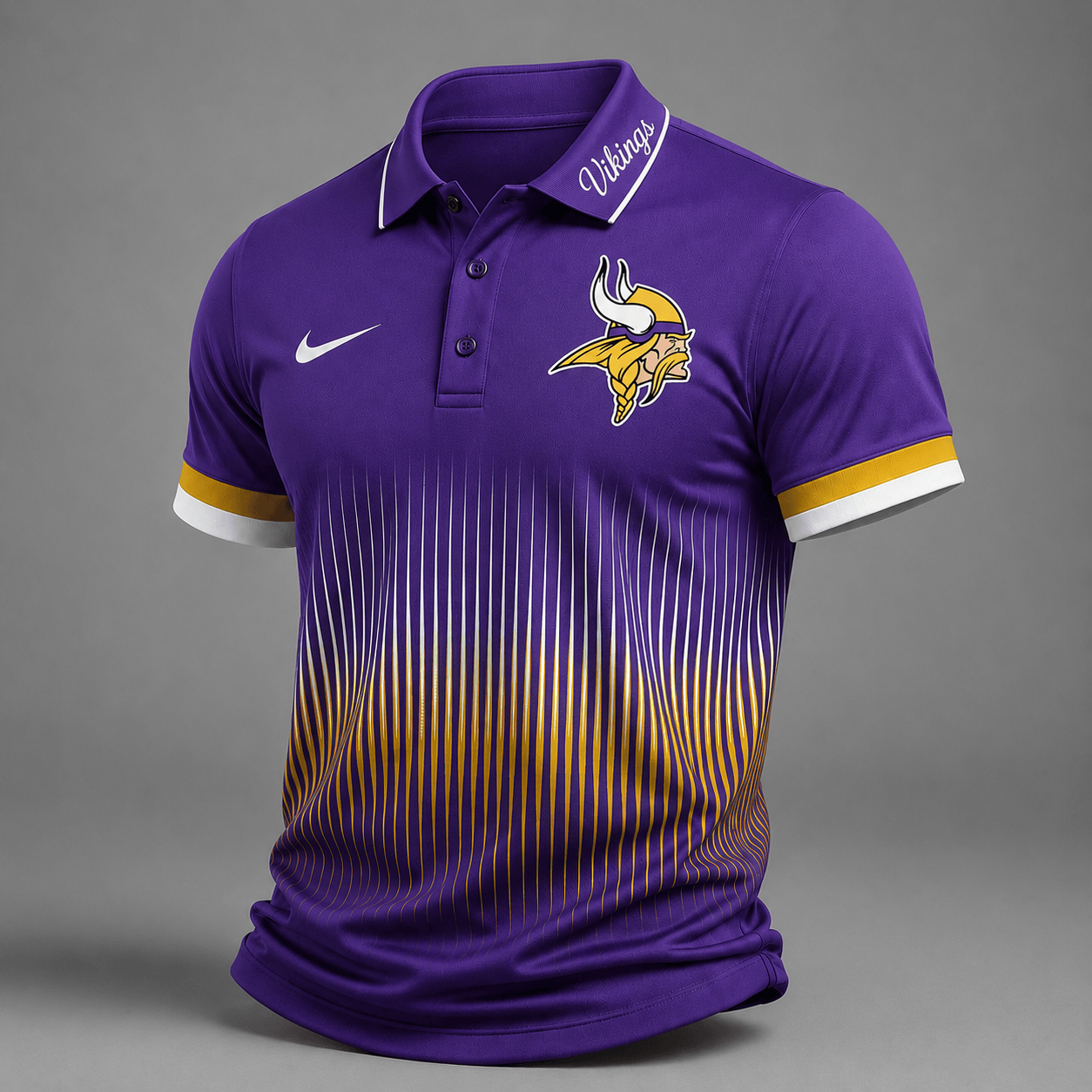 Premium NFL X MIN Performance Polo Shirt FOR SUMMER HOLIDAY 110626