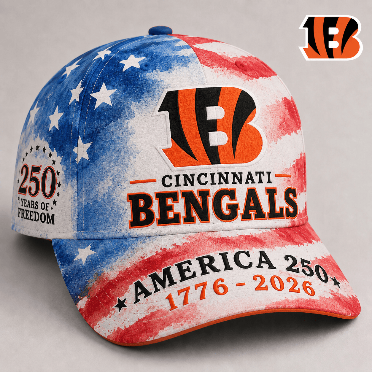 Premium NFL x CIN 250 Years Of Freedom Cap 110626