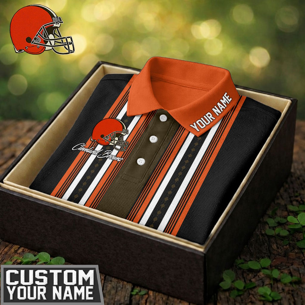 Premium NFL x CLE Legacy Sport Custom Polo NDT VHM