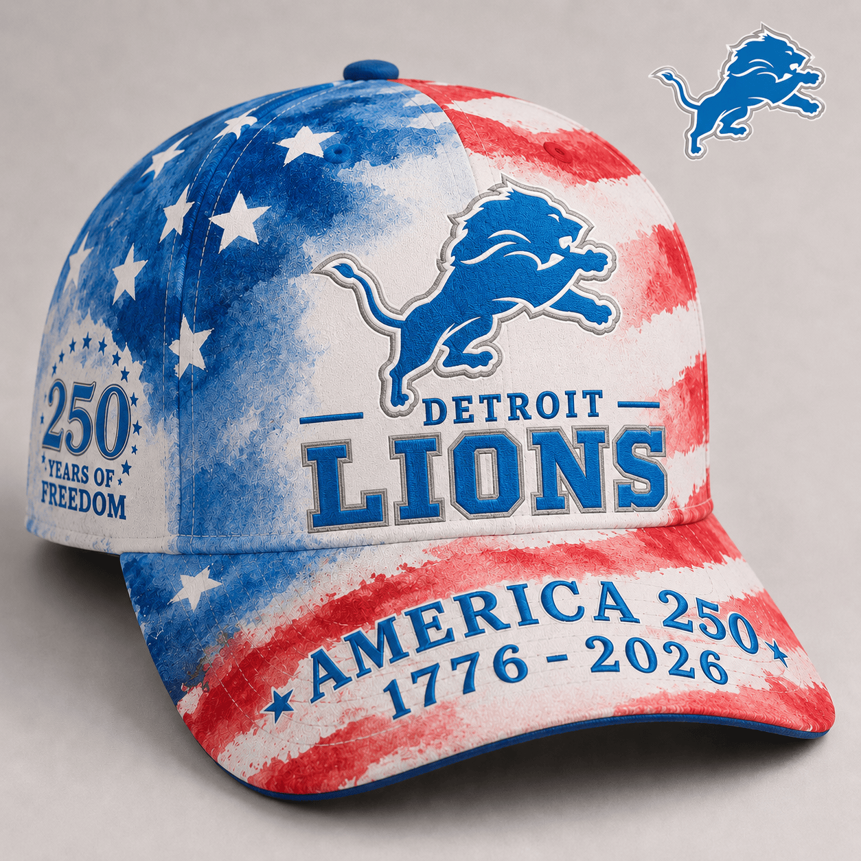 Premium NFL x DET 250 Years Of Freedom Cap 110626