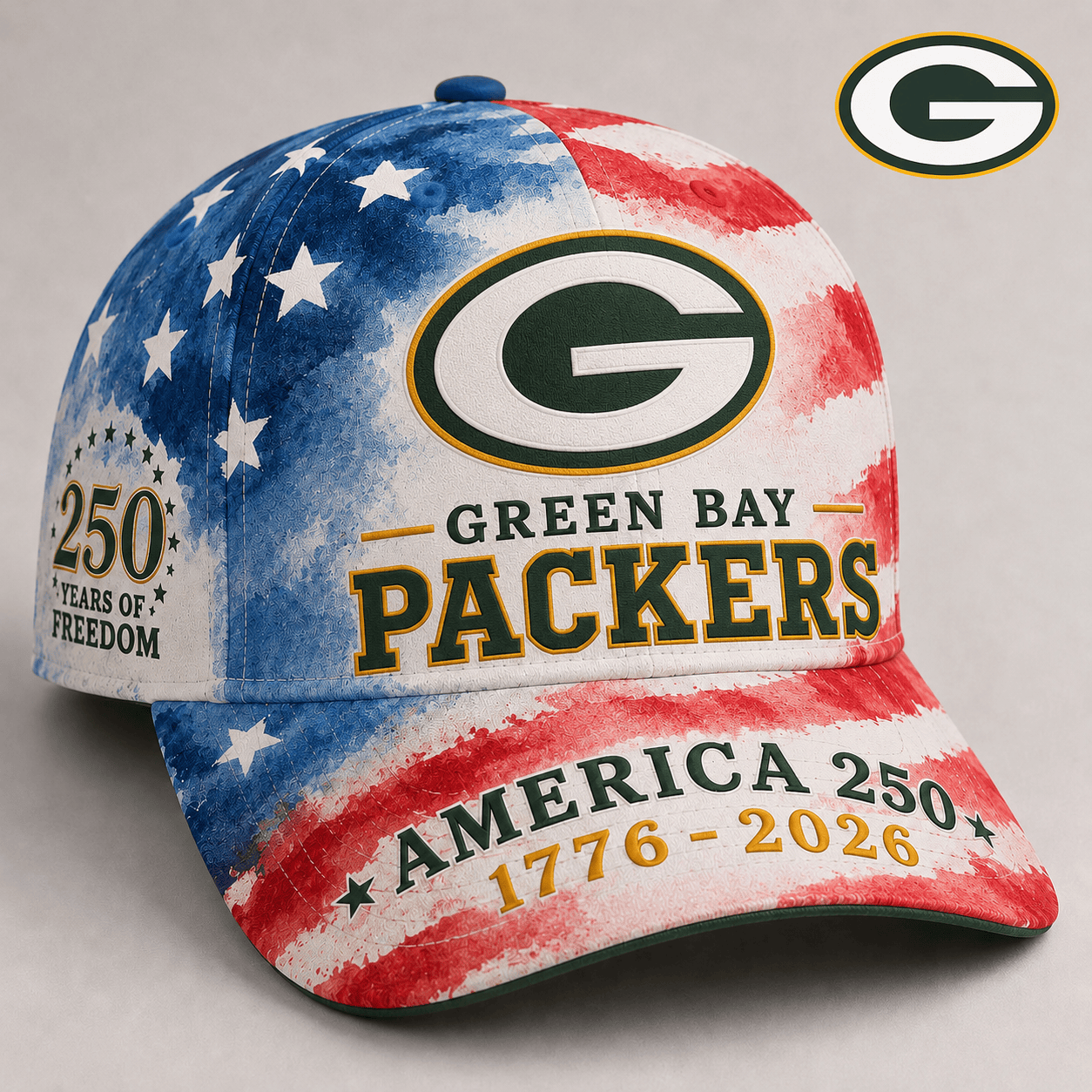 Premium NFL x GB 250 Years Of Freedom Cap 110626