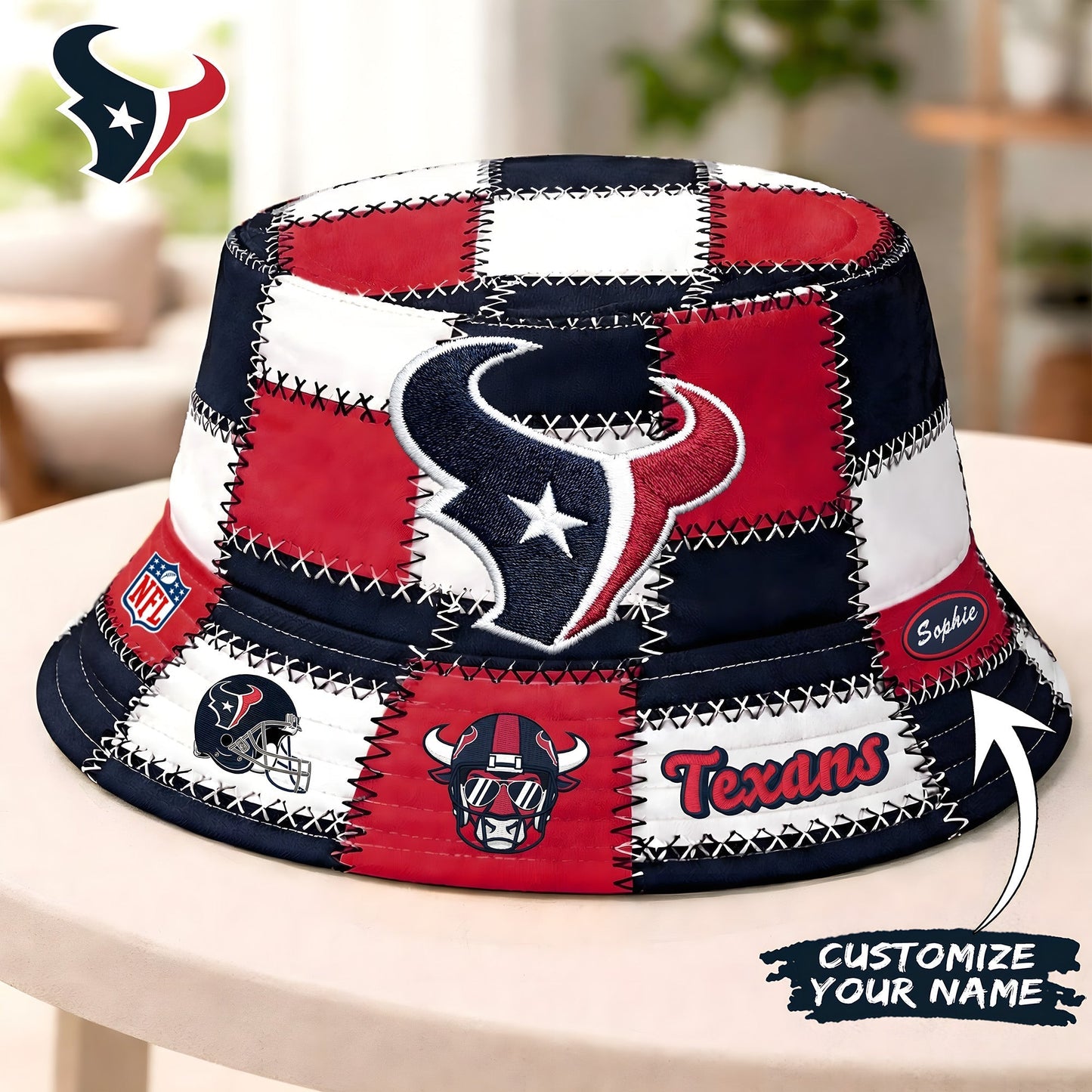 Premium NFL x HT Pride Bucket Hat NDT LVH