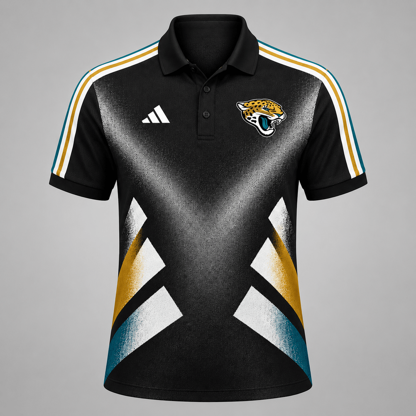 Premium NFL x JAX Sports Fan Geometric Pattern Polo Shirt 270626