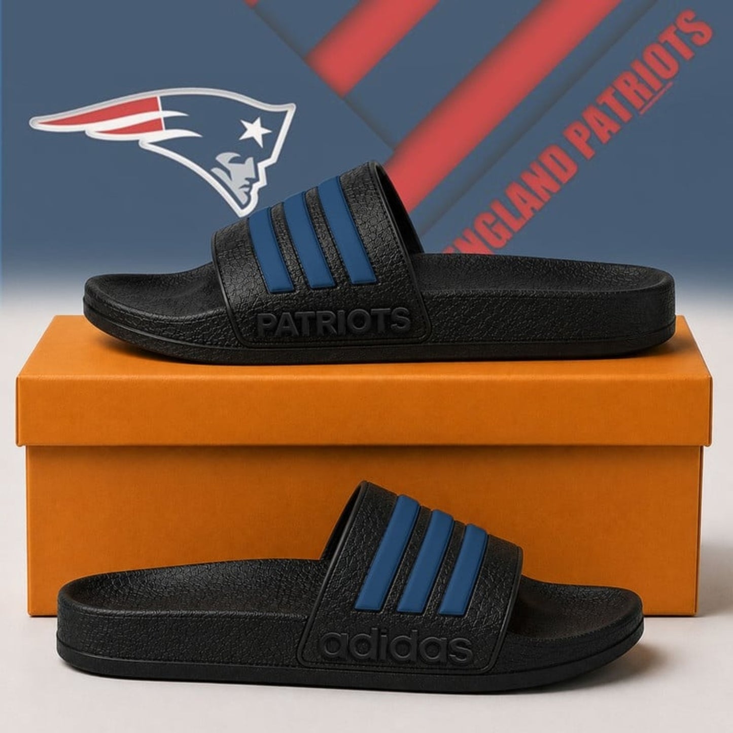 Premium NFL x NEW Adidas Slide Slippers NDT NHM 040626