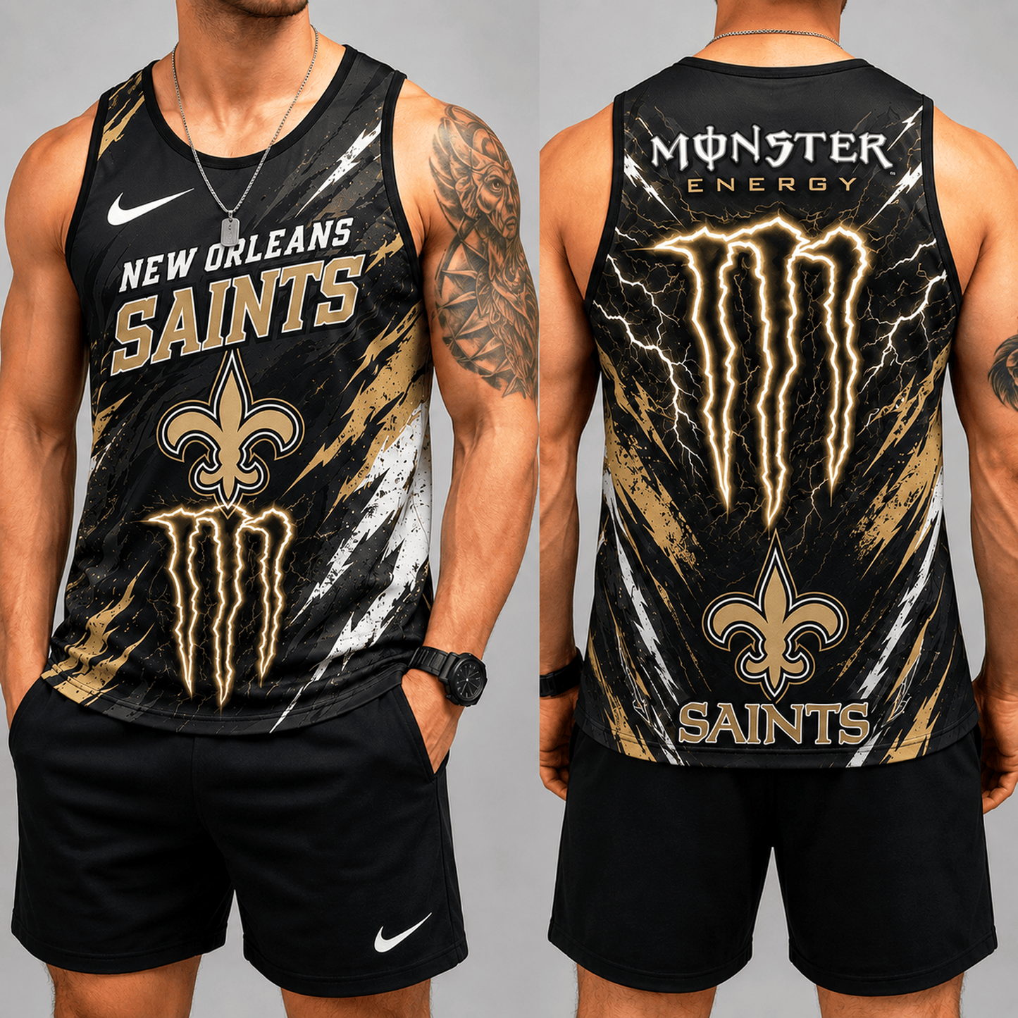 Premium NFL x NO Energy Claw Sport Tank Top 120626