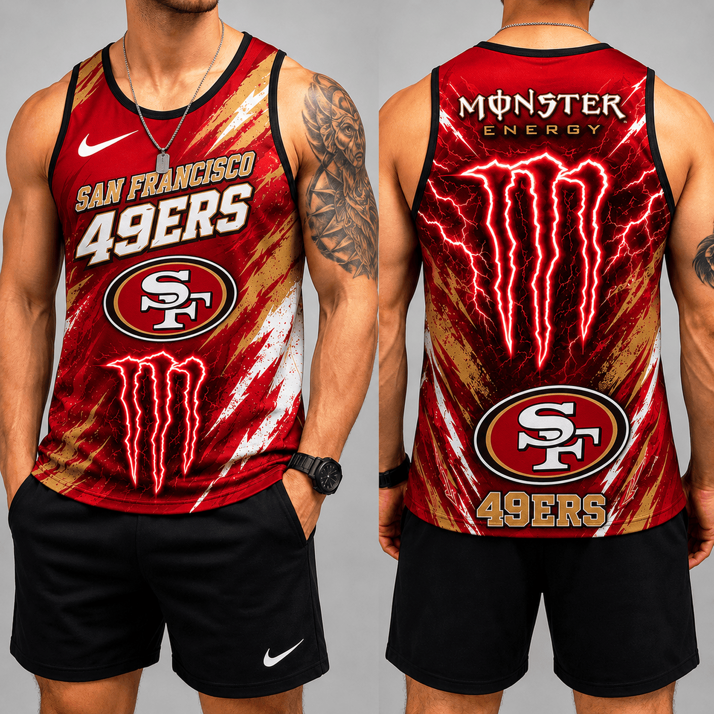 Premium NFL x SF Energy Claw Sport Tank Top 120626