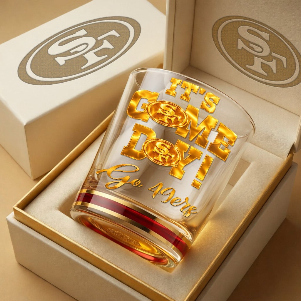 Premium NFL x SF Game Day Whiskey Glass NDT NHM 270126
