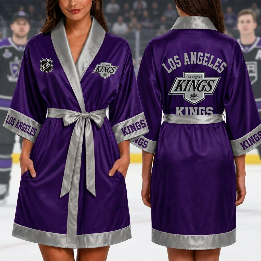 Premium NHL LAK Game Day Bathrobe V1 NMD CTKT