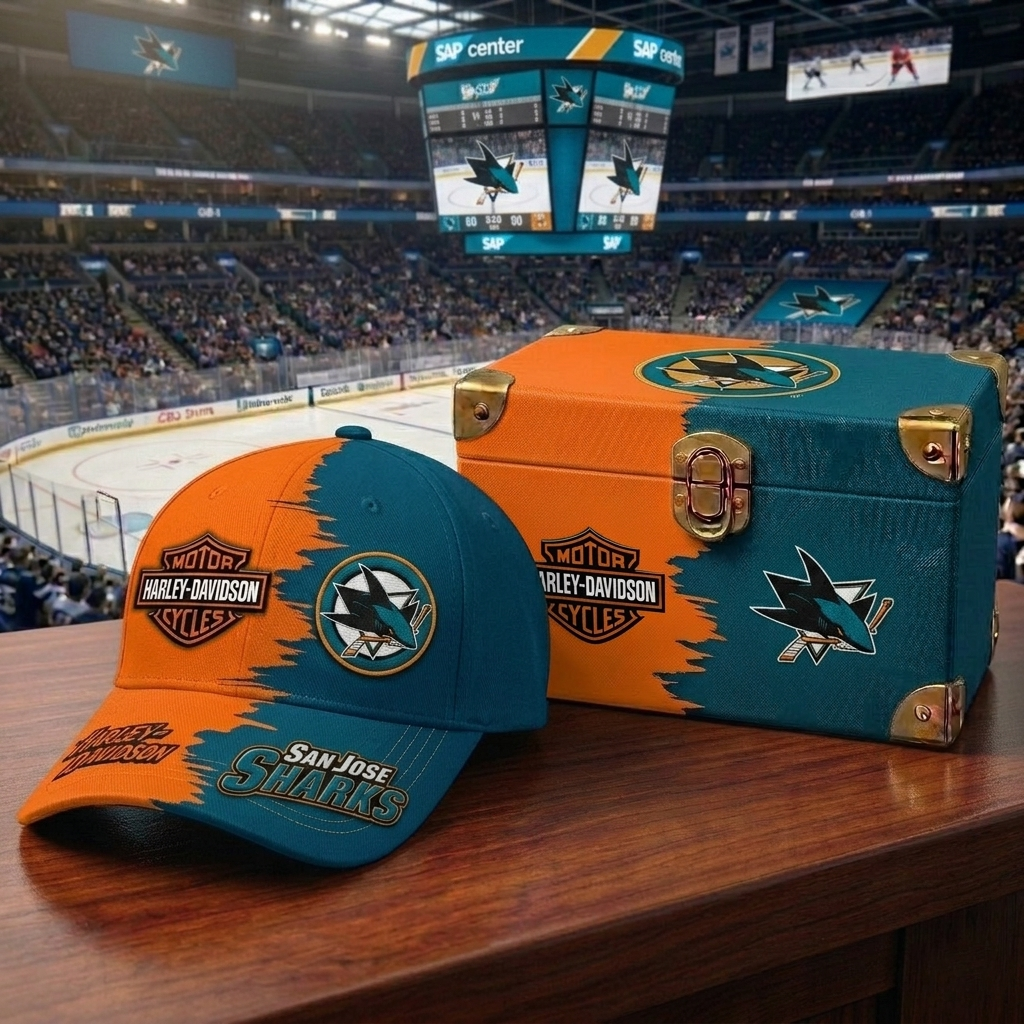 Premium NHL SJS Harley-Davidson Classic Cap V37 NMD CTKT