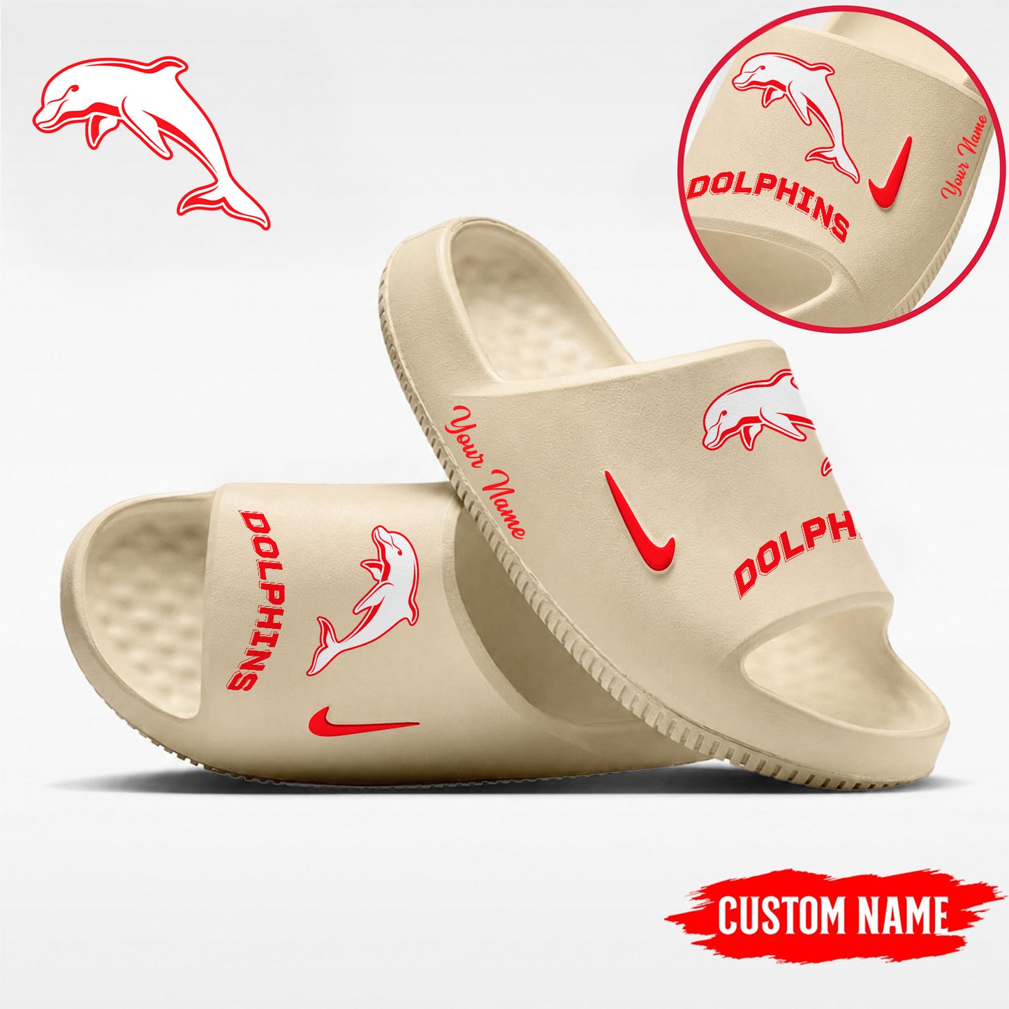 Premium NRL X DOL Slide Slippers FOR SUMMER HOLIDAY NDT NHM 040626