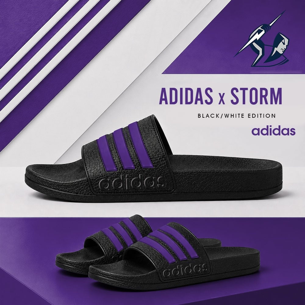 Premium NRL x MS Adidas Slide Slippers Custom Gifts For Fan - Limited Edition NDT NHM 030626