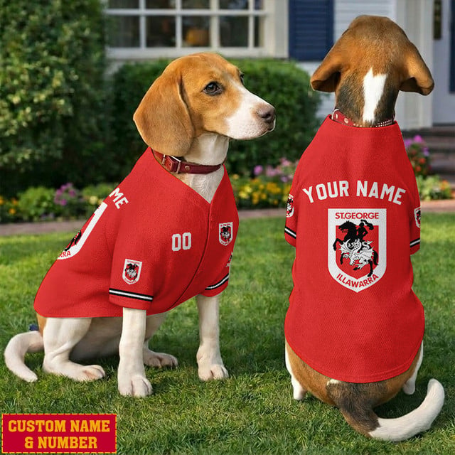 Premium NRL x STG Cute Pet Shirt Custom Name & Number Limited Edition NDT NQK