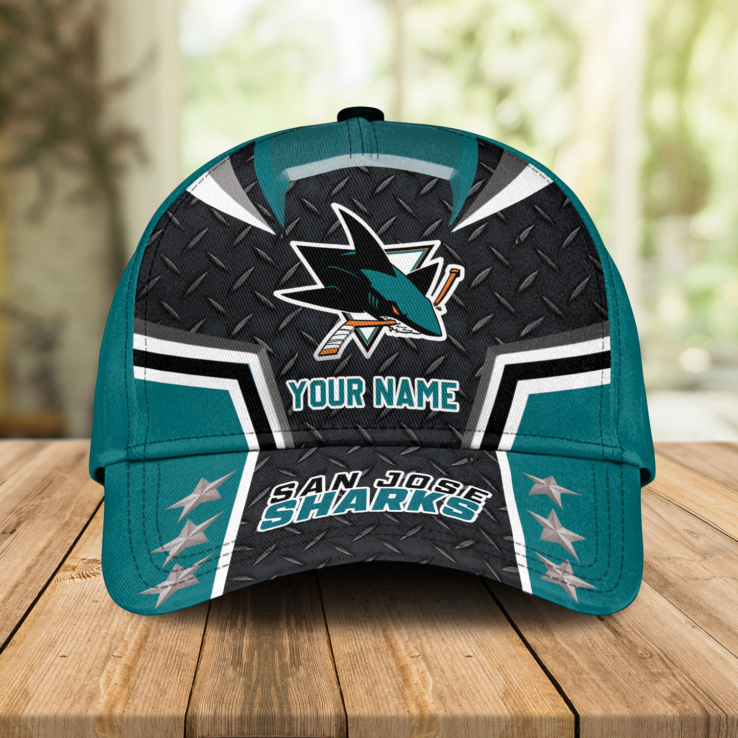 Premium SJS x NHL New Personalized Classic Cap DATND TANTD 040526