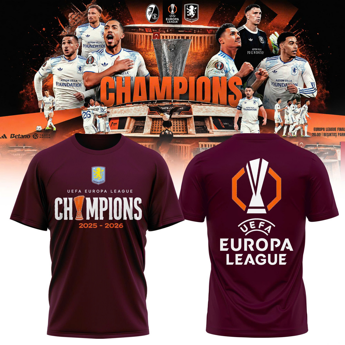 Premium UEL AST Winner 25-26 T-Shirt V31 NMD CTKT