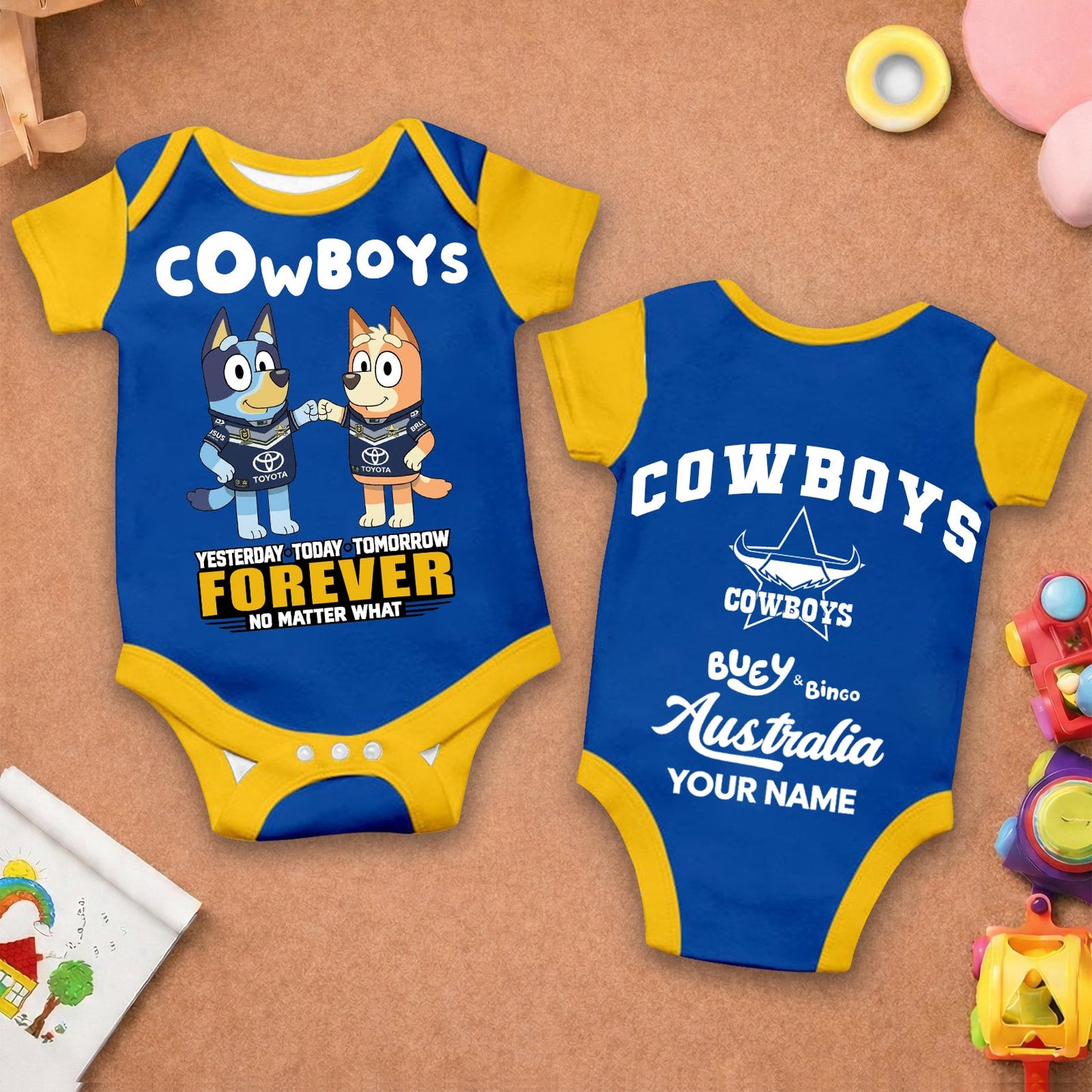 Premium x NQC New Baby Romper Cusstom Name For Kids NDT LVH v2
