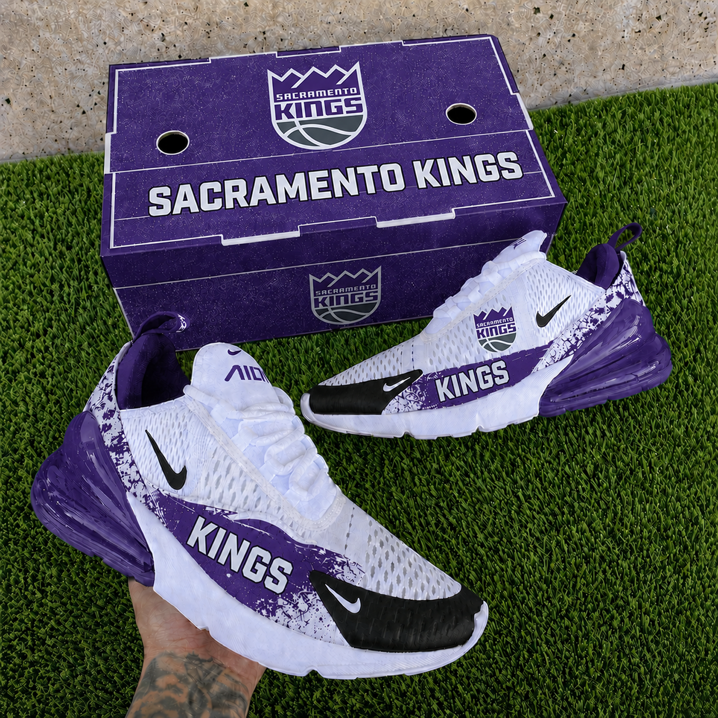 SAC x NBA Nike Air Max 270 Shoes 1905 DatND DVT