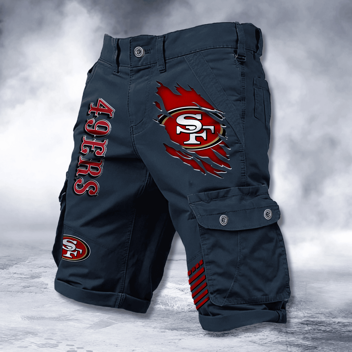 SF x NFL Cotton Cargo Shorts DATND TANTD 2705