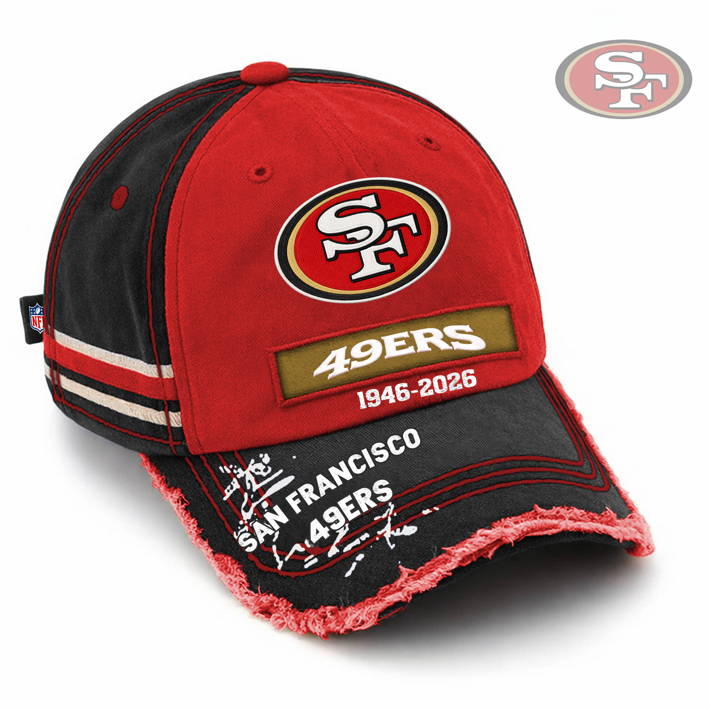 SF49 NFL V4 Premium Classic Cap DDT CTND