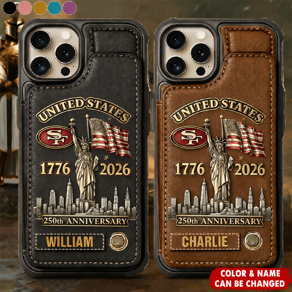 SF49 x NFL Celebration United States Of America 250 Years Phone Case DDT NTL