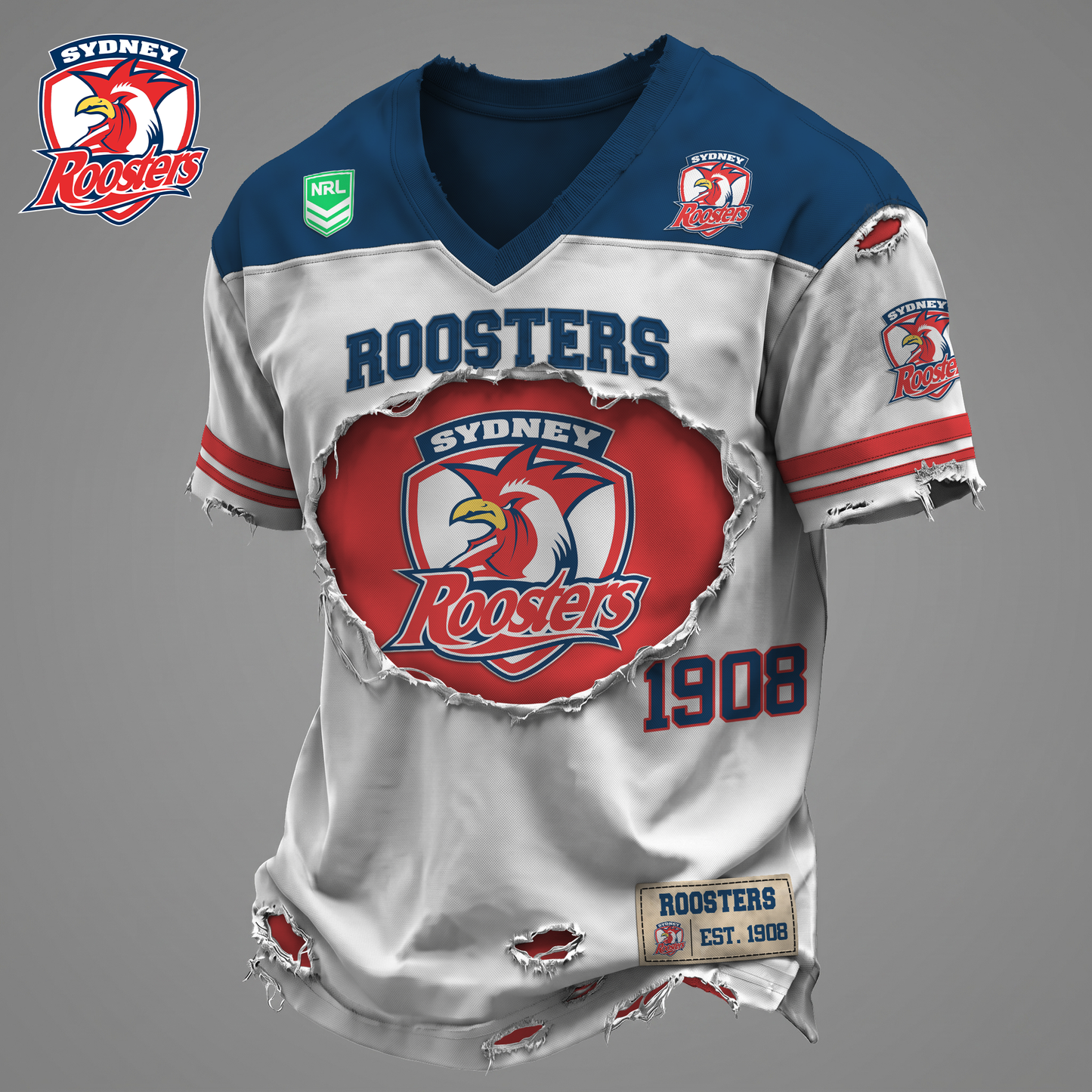 SR x NRL Luxury Classic T-shirt DDT 160526 NTL