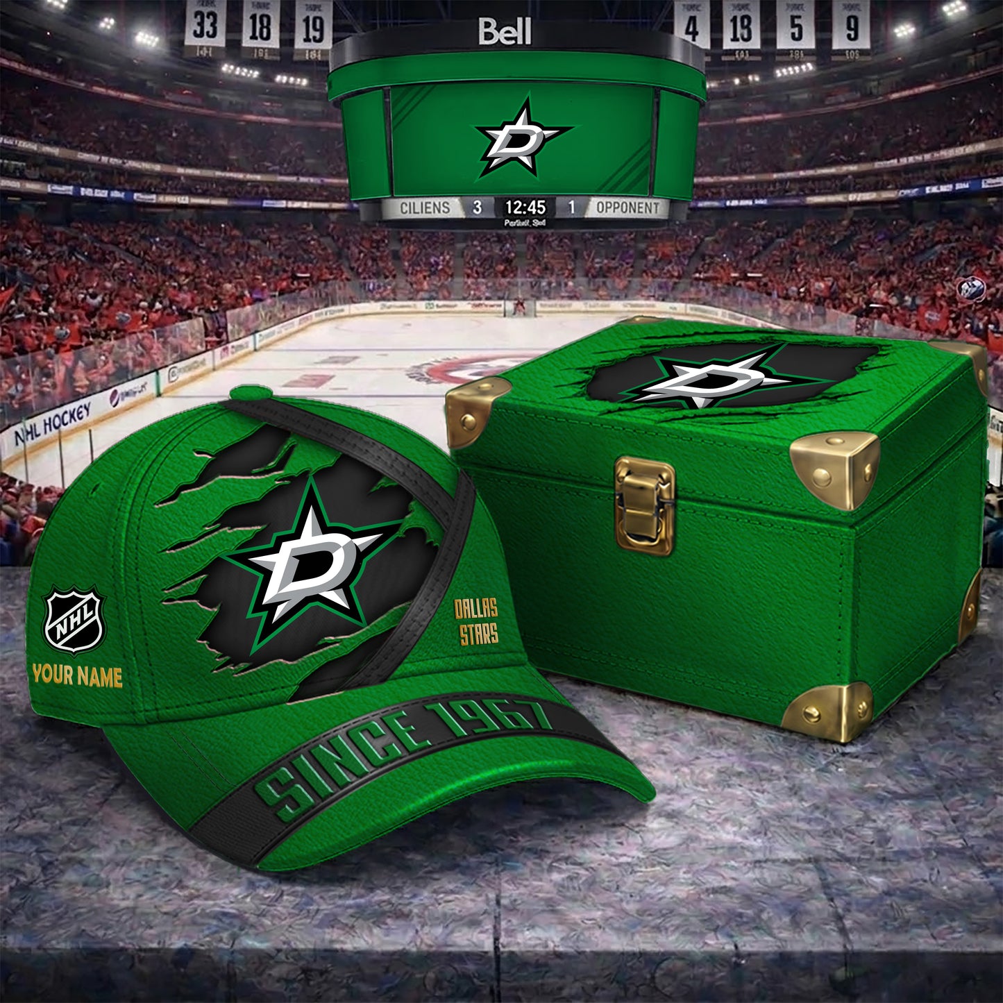 Signature Series NHL x DS BESPOKE CRACK CUSTOM NAME HAT V2 PLUS NDT NTN 250426
