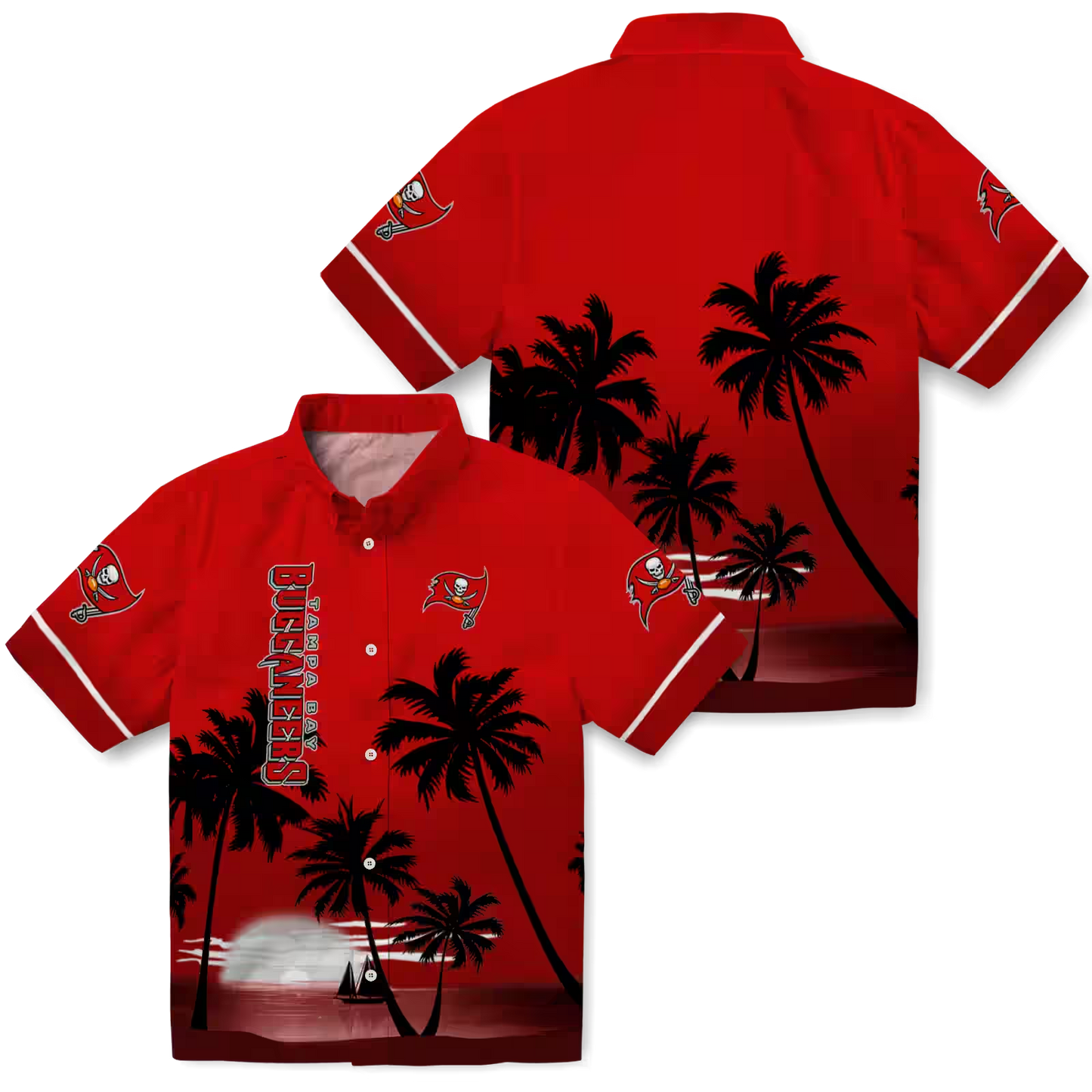 TB x NFL Hawaiian Shirt – Beach Sunset DATND TANTD 270526