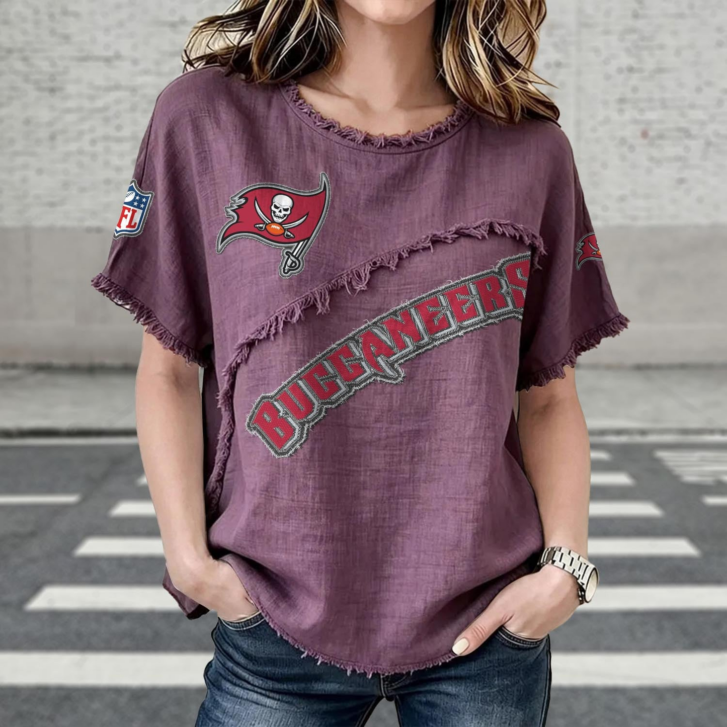 TB x NFL Women’s Vintage O-Neck 2905 DatND DVT