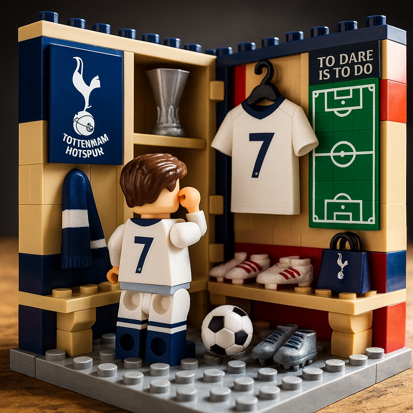 TOT x EPL Football Sports Room Block Set 211 DatND DVT