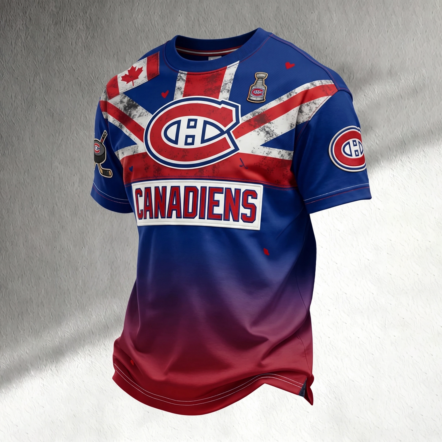Unisex MC x NHL Inspired Trendy T-shirt V23 DATND TANTD 140526